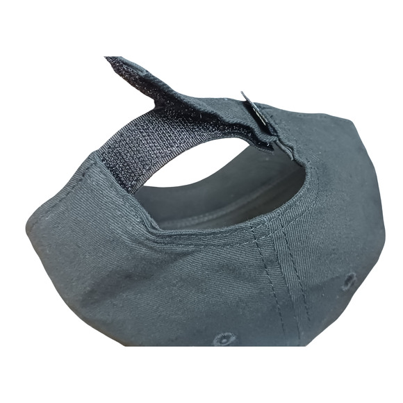 Nike Club Cap Kids Toddler Swoosh Adjustable Hat Black White 2-4T New - Picture 9 of 14